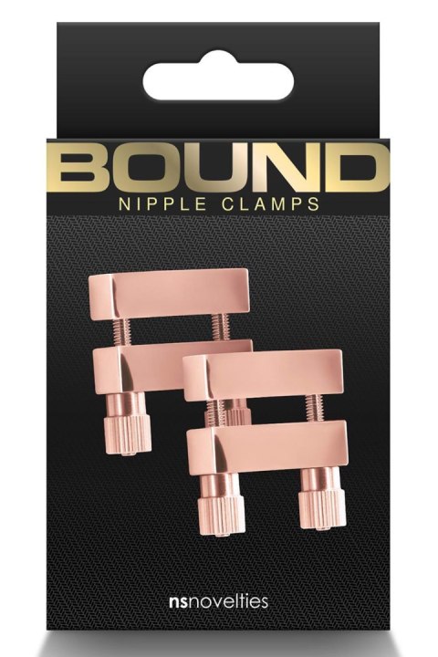 BOUND NIPPLE CLAMPS V1 ROSE GOLD BOUND NIPPLE CLAMPS V1 ROSE GOLD