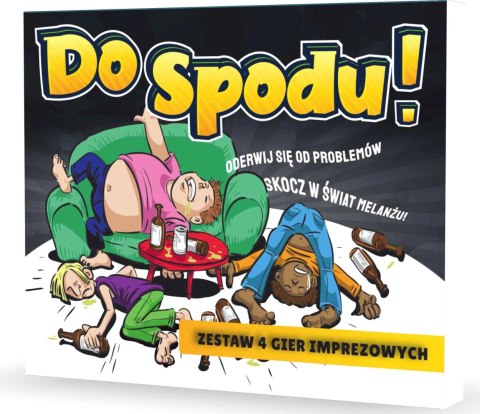 Do spodu! Zestaw 4 gier imprezowych Do spodu! Zestaw 4 gier imprezowych