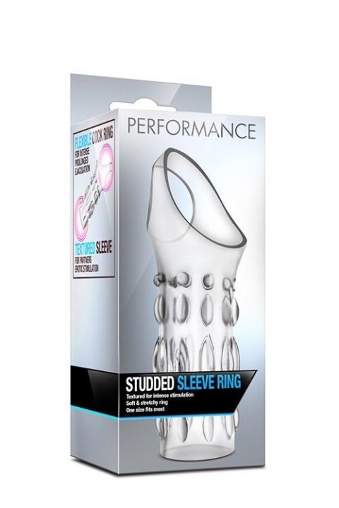 PERFORMANCE STUDDED SLEEVE RING CLEAR PERFORMANCE STUDDED SLEEVE RING CLEAR