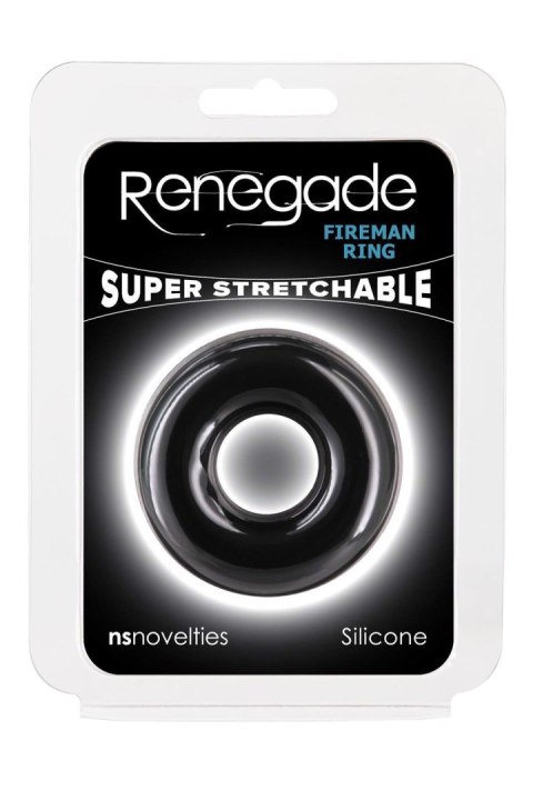 RENEGADE FIREMAN RING MEDIUM BLACK RENEGADE FIREMAN RING MEDIUM BLACK