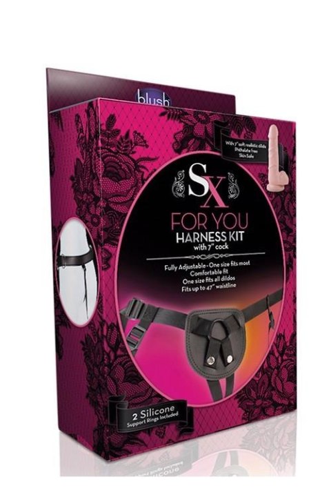 SX HARNESS FOR YOU HARNESS KIT 7INC COCK SX HARNESS FOR YOU HARNESS KIT 7INC COCK