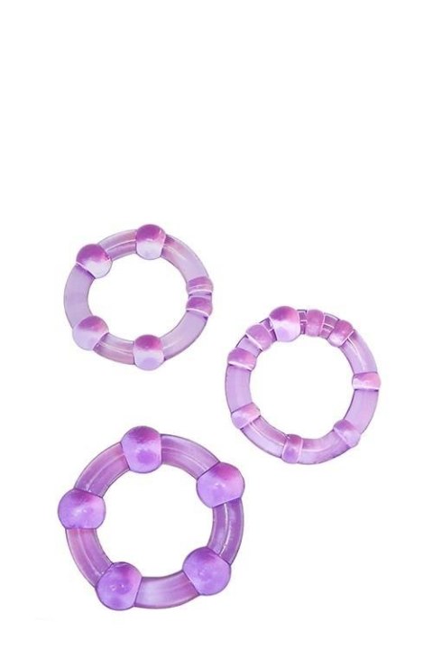 STAY HARD BEADED COCKRINGS PURPLE STAY HARD BEADED COCKRINGS PURPLE