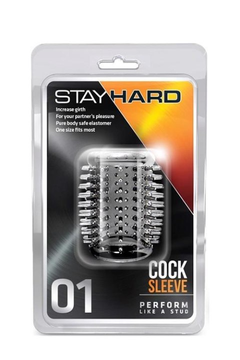 STAY HARD COCK SLEEVE 01 CLEAR STAY HARD COCK SLEEVE 01 CLEAR