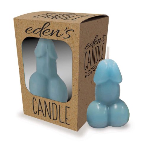 Świeczka Eden's Candle - Vanilla Scented Penis - Blue Świeczka Eden's Candle - Vanilla Scented Penis - Blue