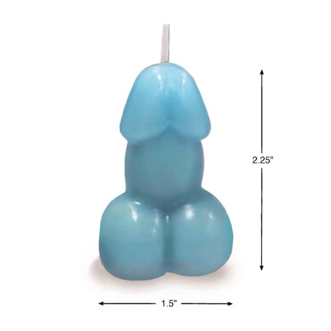 Świeczka Eden's Candle - Vanilla Scented Penis - Blue Świeczka Eden's Candle - Vanilla Scented Penis - Blue