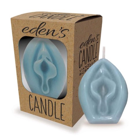 Świeczka Eden's Candle - Vanilla Scented Vagina - Blue Świeczka Eden's Candle - Vanilla Scented Vagina - Blue