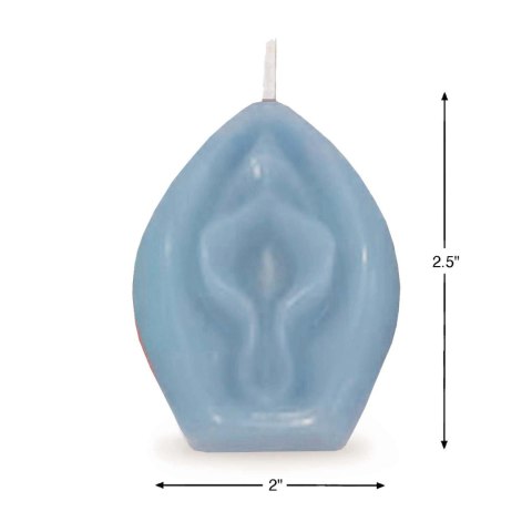 Świeczka Eden's Candle - Vanilla Scented Vagina - Blue Świeczka Eden's Candle - Vanilla Scented Vagina - Blue