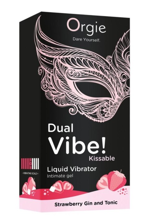 Wibrator w płynie Kissable Liquid Vibrating Strawberry Gin And Tonic Wibrator w płynie Kissable Liquid Vibrating Strawberry Gin And Tonic