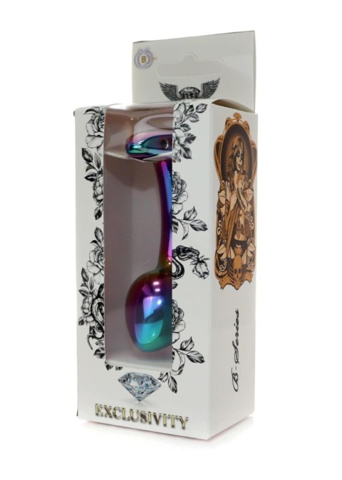 B - Series HeavyFun Plug-Jewellery Multicolour Curved PLUG- M B - Series HeavyFun Plug-Jewellery Multicolour Curved PLUG- M