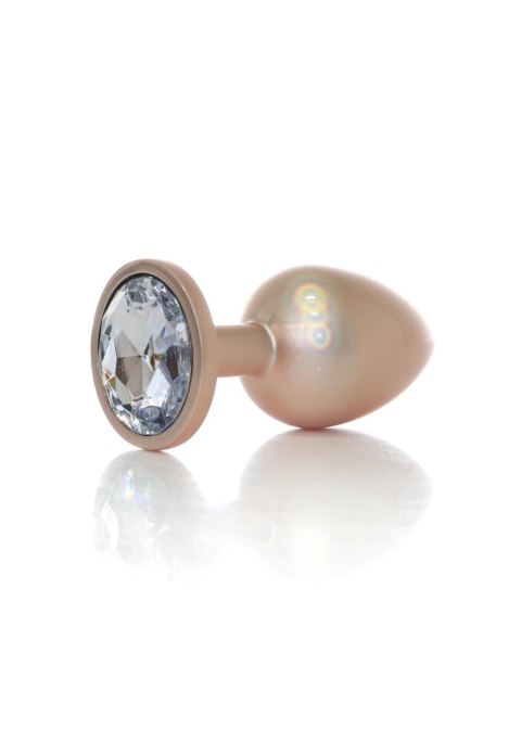 B - Series HeavyFun Plug-Jewellery Pearl Gold PLUG- Clear L B - Series HeavyFun Plug-Jewellery Pearl Gold PLUG- Clear L