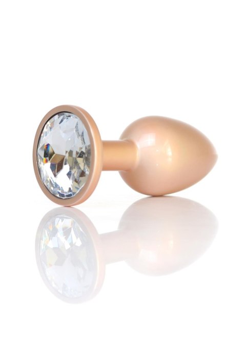 B - Series HeavyFun Plug-Jewellery Pearl Gold PLUG- Clear S B - Series HeavyFun Plug-Jewellery Pearl Gold PLUG- Clear S