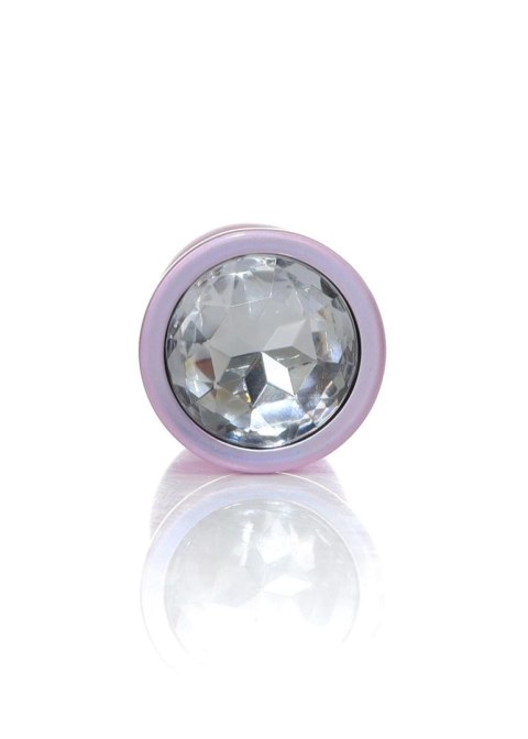B - Series HeavyFun Plug-Jewellery Pearl Pink PLUG- Clear M B - Series HeavyFun Plug-Jewellery Pearl Pink PLUG- Clear M