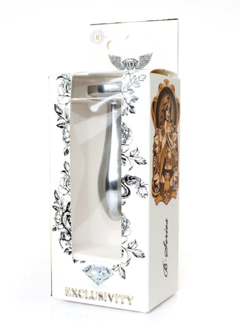 B - Series HeavyFun Plug-Jewellery Silver PLUG- Clear S B - Series HeavyFun Plug-Jewellery Silver PLUG- Clear S