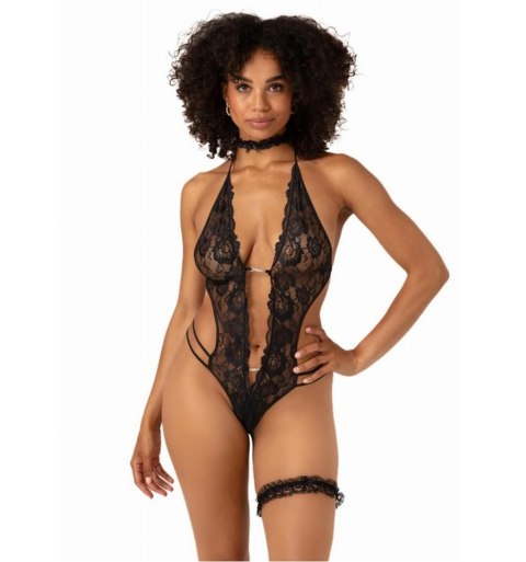Christine Body Renee – Czarna Zmysłowa Elegancja z Nutą Pikanterii Christine Body Renee – Czarna Zmysłowa Elegancja z Nutą Pikanterii