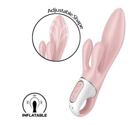 Satisfyer Air Pump Bunny 3 rose