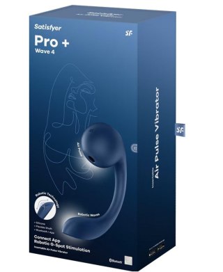 Satisfyer Pro+ Wave 4 Connect App dark blue