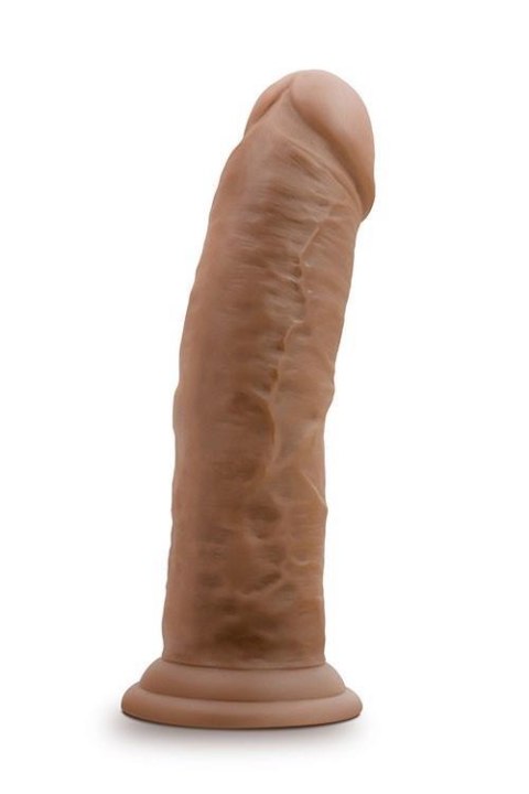 AU NATURAL 8INCH DILDO MOCHA AU NATURAL 8INCH DILDO MOCHA