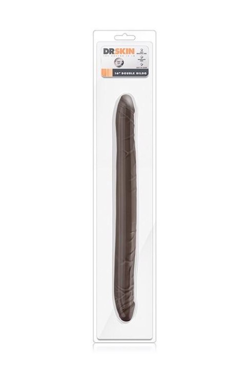 DR. SKIN 16INCH DOUBLE DILDO CHOCOLATE DR. SKIN 16INCH DOUBLE DILDO CHOCOLATE