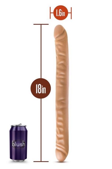 DR SKIN 18INCH DOUBLE DILDO MOCHA DR SKIN 18INCH DOUBLE DILDO MOCHA