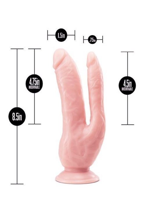 DR. SKIN 8INCH DP COCK FLESH DR. SKIN 8INCH DP COCK FLESH