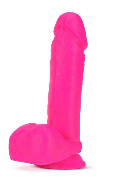NEO ELITE 8 INCH SILICONE DUAL DENSITY COCK WITH BALLS NEON PINK NEO ELITE 8 INCH SILICONE DUAL DENSITY COCK WITH BALLS NEON PINK