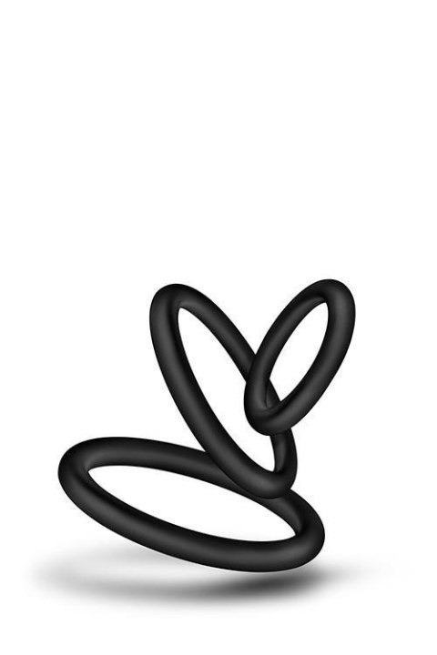 PERFORMANCE VS4 COCK RING SET BLACK PERFORMANCE VS4 COCK RING SET BLACK