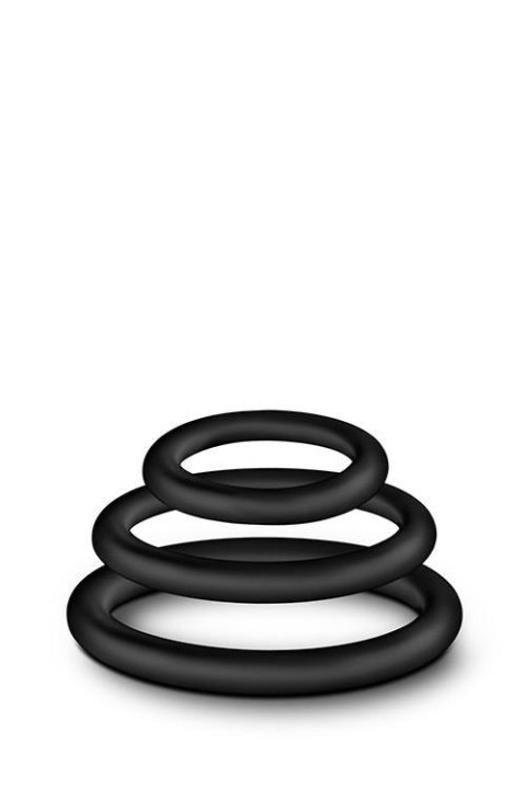 PERFORMANCE VS4 COCK RING SET BLACK PERFORMANCE VS4 COCK RING SET BLACK