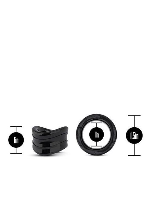 STAY HARD BEEF BALL STRETCHER SNUG BLACK STAY HARD BEEF BALL STRETCHER SNUG BLACK