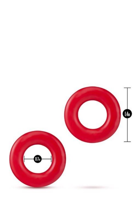 STAY HARD DONUT RINGS RED STAY HARD DONUT RINGS RED