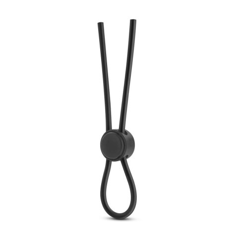 STAY HARD SILICONE LOOP COCK RING BLACK STAY HARD SILICONE LOOP COCK RING BLACK