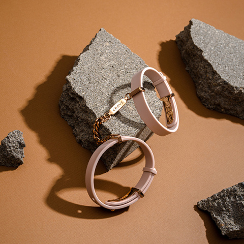 Crave ID Cuffs Pink/Rose Gold– Bransoletki Pink & Rose Gold z funkcją kajdanek Crave ID Cuffs Pink/Rose Gold– Bransoletki Pink & Rose Gold z funkcją kajdanek