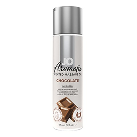 Eropartner - INTERSLASH B.V. System JO - Aromatix Scented Massage Oil Chocolate 120 ml Eropartner - INTERSLASH B.V. System JO - Aromatix Scented Massage Oil Chocolate 120 ml