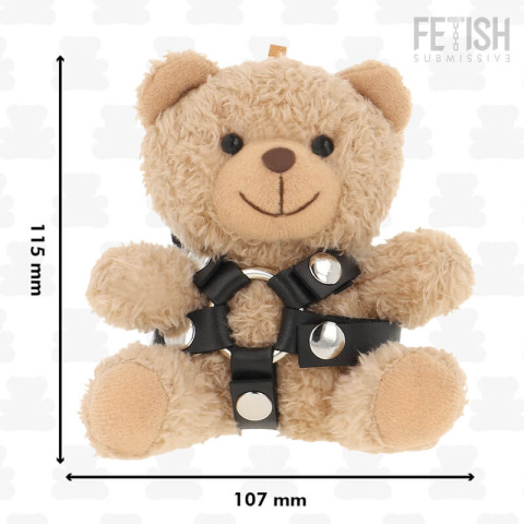 Profil Bongo Teddy Bear BDSM, pluszowy miś z drapieżnym designem bondage Profil Bongo Teddy Bear BDSM, pluszowy miś z drapieżnym designem bondage