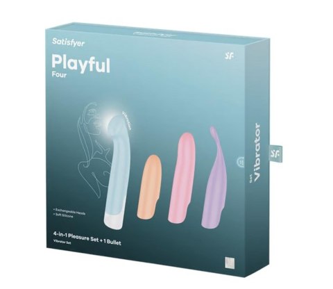Satisfyer - Playful Four Zestaw wibratorów Satisfyer - Playful Four Zestaw wibratorów