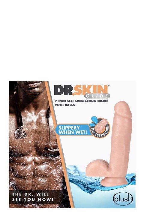 DR. SKIN 7INCH SELF LUBRICATING DILDO DR. SKIN 7INCH SELF LUBRICATING DILDO