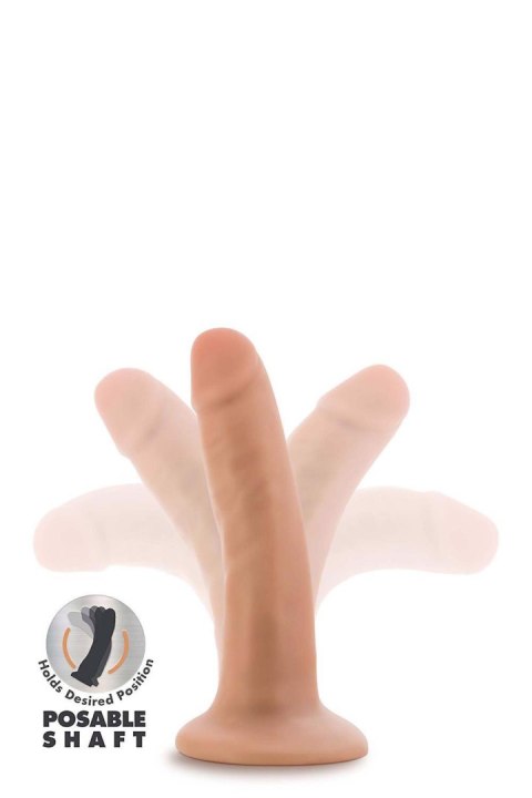 DR. SKIN PLUS 5 INCH POSABLE DILDO VANILLA DR. SKIN PLUS 5 INCH POSABLE DILDO VANILLA