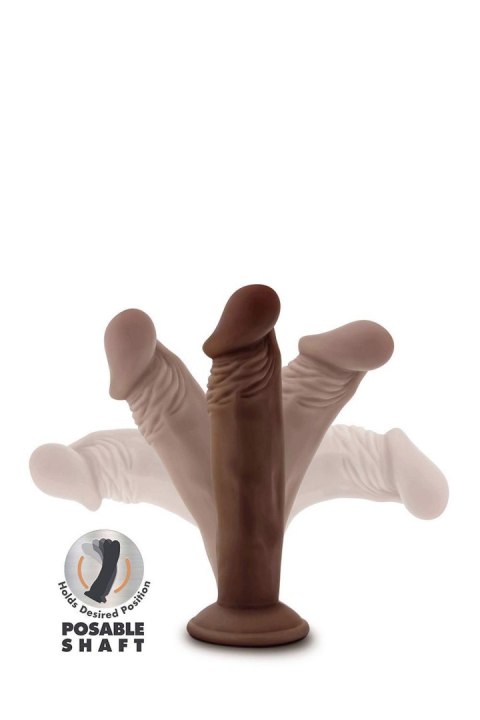 DR. SKIN PLUS 6 INCH POSABLE DILDO CHOCOLATE DR. SKIN PLUS 6 INCH POSABLE DILDO CHOCOLATE