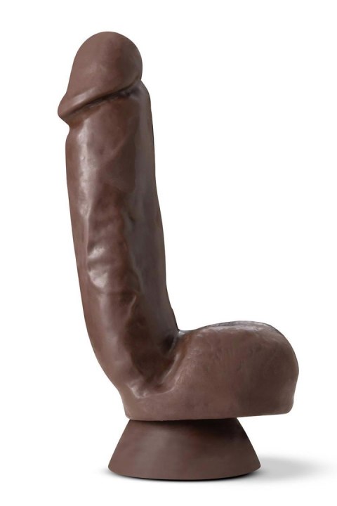 DR. SKIN PLUS 8 INCH THICK POSEABLE DILDO WITH SQUEEZABLE BALLS CHOCOLATE DR. SKIN PLUS 8 INCH THICK POSEABLE DILDO WITH SQUEEZABLE BALLS CHOCOLATE