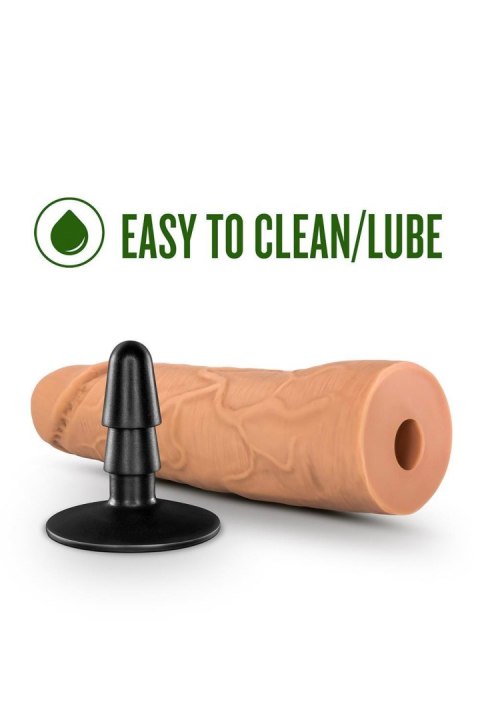 LOCK ON DYNAMITE 7 INCH DILDO WITH SUCTION CUP ADAPTER MOCHA LOCK ON DYNAMITE 7 INCH DILDO WITH SUCTION CUP ADAPTER MOCHA