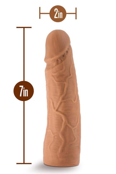 LOCK ON DYNAMITE 7 INCH DILDO WITH SUCTION CUP ADAPTER MOCHA LOCK ON DYNAMITE 7 INCH DILDO WITH SUCTION CUP ADAPTER MOCHA