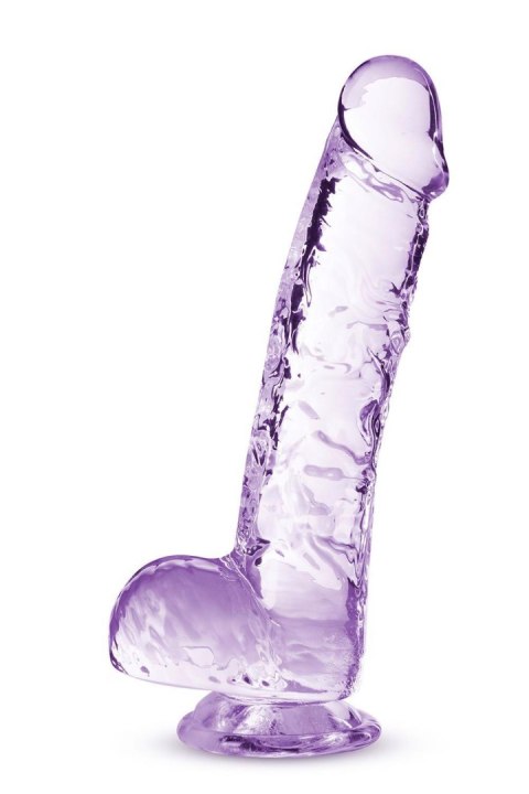 NATURALLY YOURS 6" CRYSTALLINE DILDO AMETHYST NATURALLY YOURS 6" CRYSTALLINE DILDO AMETHYST