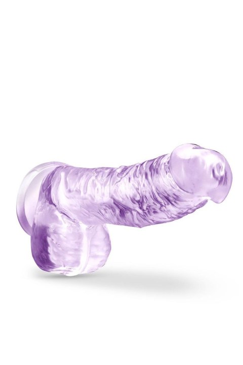 NATURALLY YOURS 6" CRYSTALLINE DILDO AMETHYST NATURALLY YOURS 6" CRYSTALLINE DILDO AMETHYST