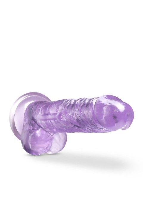NATURALLY YOURS 7" CRYSTALLINE DILDO AMETHYST NATURALLY YOURS 7" CRYSTALLINE DILDO AMETHYST