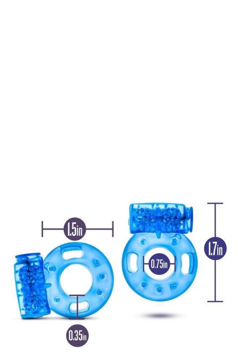 STAY HARD VIBRATING COCK RINGS 2PACK STAY HARD VIBRATING COCK RINGS 2PACK
