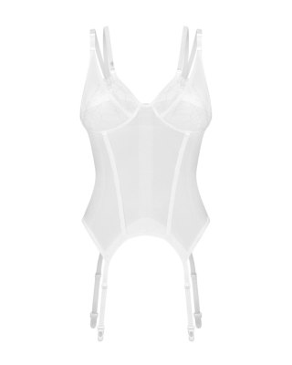 Obsessive - Arrowel White gorset biały L/XL