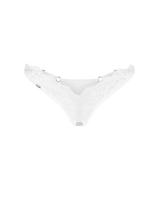 Obsessive - Arrowel White otwarte stringi S/M