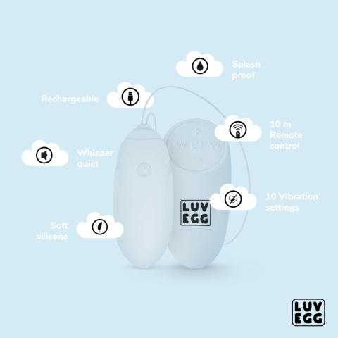 Ładowanie LUV EGG Blue za pomocą kabla USB Ładowanie LUV EGG Blue za pomocą kabla USB