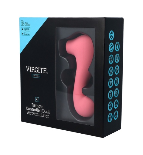 Virgite A1 – Stymulator łechtaczki z funkcją ssania i aplikacją Virgite A1 – Stymulator łechtaczki z funkcją ssania i aplikacją