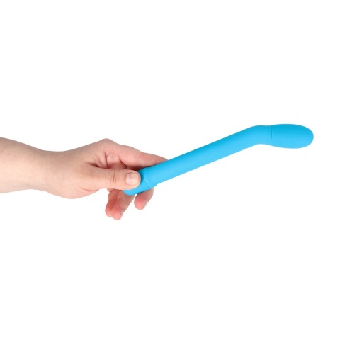 Virgite Caress Blue – wibrator punktu G z zaokrągloną końcówką Virgite Caress Blue – wibrator punktu G z zaokrągloną końcówką