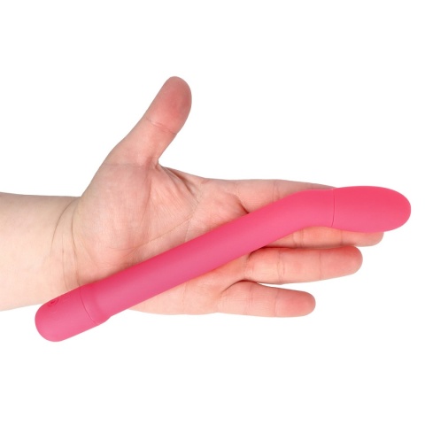 Virgite Caress Pink – wibrator punktu G z zaokrągloną końcówką Virgite Caress Pink – wibrator punktu G z zaokrągloną końcówką